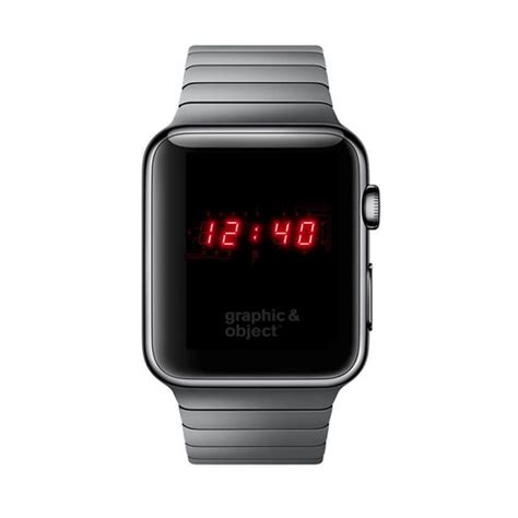 retro apple watch face
